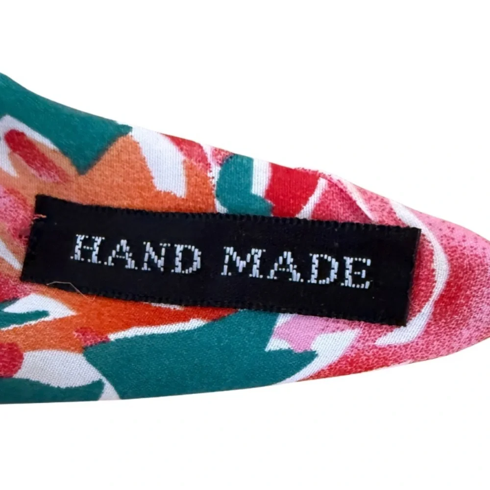 Handmade Colorful Knotted Floral Fabric Headband